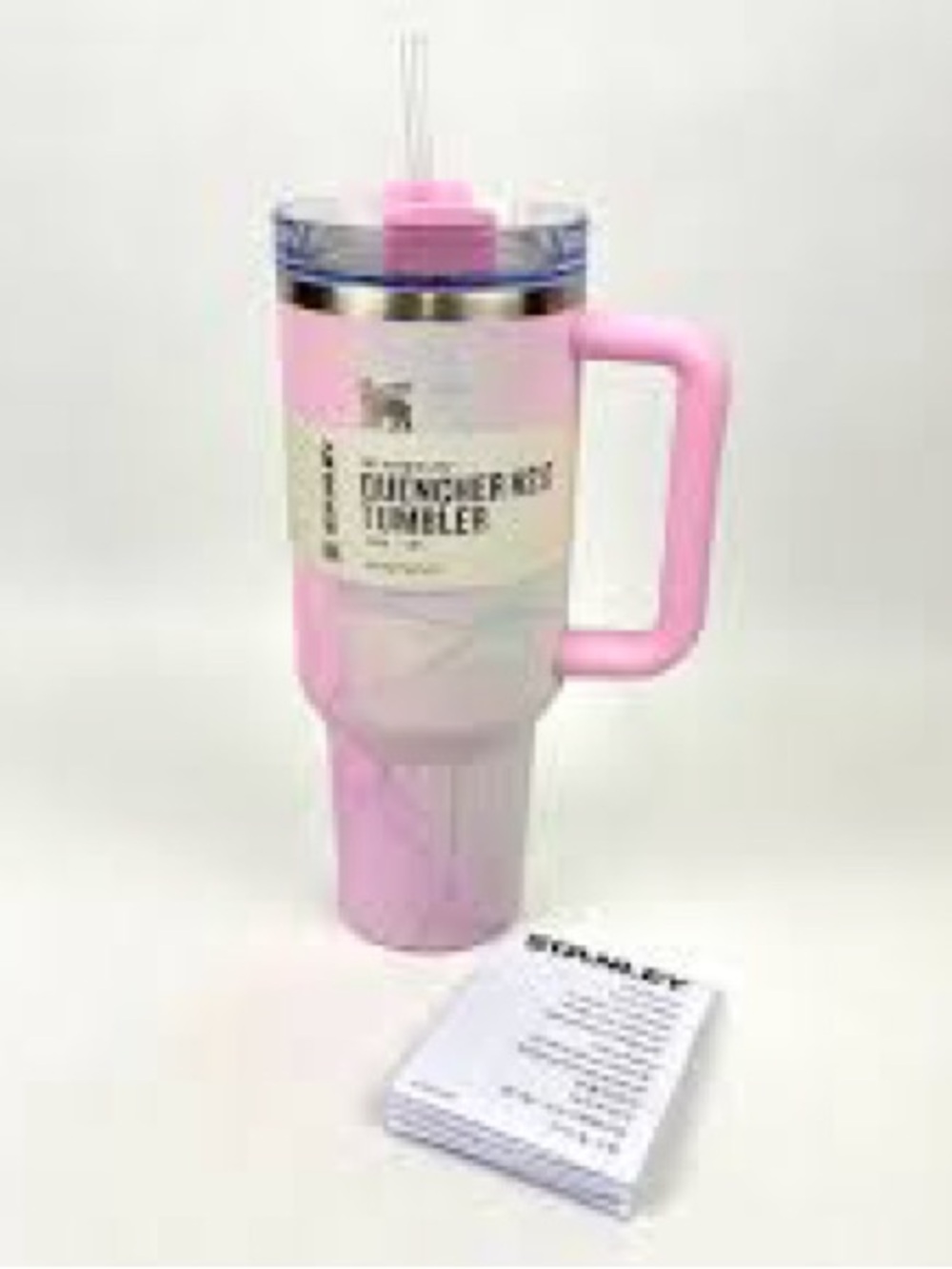 Stanley 40oz new Pastel Insulated Handle Tumbler Set rare tulle water - Picture 5 of 6
